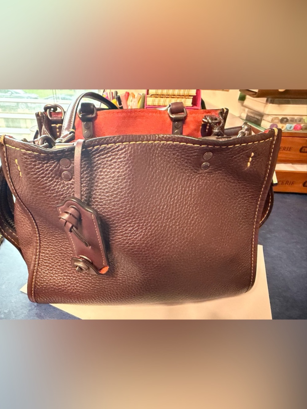 Coach Rogue 25 Merlot color